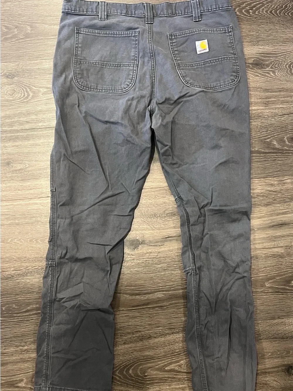 Carhartt Men’s Charcoal Cargo Work Pants - Classic Pocket